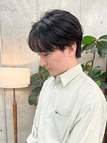 ノエ(noe)&nbsp;MEN’S HAIR/ブルーブラック/フェザーパーマ/栄h39