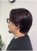 暗めの赤カラー