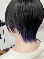 ヘアメイク アンフィ(amphi)&nbsp;【インナーカラー】ブルーラベンダー..~*＊.