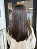 髪質改善ストレート＋カラー＋Tr￥18700