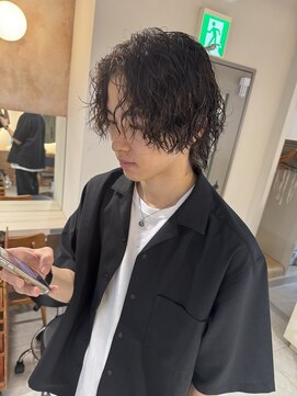 キャンバス バイ ネオリーブ 横浜西口(Canvas by neo.) 横浜★ツイストスパイラルメンズパーマ