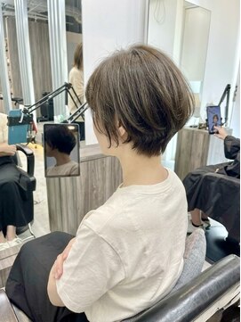 バッカ 横浜桜木町店(BACCA) 骨格補正で横顔美人に。大人の丸みショートボブ