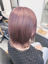 ラニ(Lani)&nbsp;切りっぱなしボブ/ラベンダーピンク