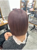 ハイライトバレイヤージュダブルカラーケアブリーチ20代30代