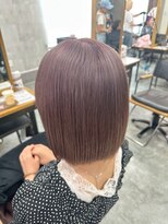 アミリー ひたち野うしく店(Amily)&nbsp;ハイライトバレイヤージュダブルカラーケアブリーチ20代30代