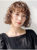原宿ボブパーマスパイラルパーマ外国人風パーマウェーブ30代40代