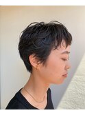 ベリーショート/パーマショート