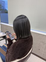 エーデル(EDEL) 切りっぱなしボブ【グレーグラデーション】