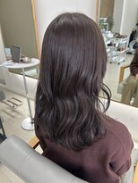 ミリ 奈良店(mm) レイヤーカット/髪質改善/顔まわり/ラベンダーカラー/近鉄奈良