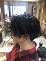 ヘアリゾート エーアイ 浅草ROX店(hair resort Ai)&nbsp;メンズ ミディアム・波巻きスパイラルパーマ