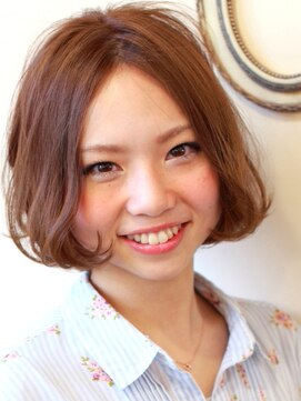 蒼い花 美容院 あま揺れ　ハニーボブ