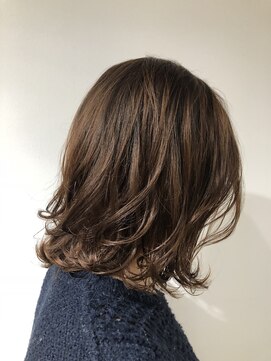 エイトタマプラ たまプラーザ店(EIGHT tamapla) 【EIGHTたまプラ】デザインカラー_切りっぱなしボブ