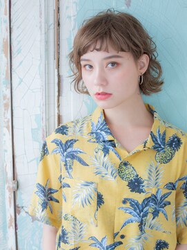 美容室 リズヘアー 稲毛店(Riz hair) 外国人風ナチュラルボブ【稲毛】