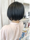 福山市美容室Caary 大人ガーリー 丸みボブ