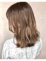 セシルヘアー(CECIL hair)&nbsp;【CECIL 下北沢】ミルキーベージュ×ミディアムレイヤー