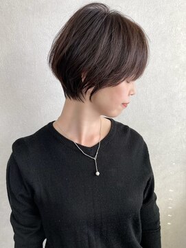 ローウェル(Rowel) ナチュラルブラウン×ショートボブ