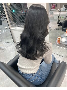 リンドトウキョウ ウメダ(LINDO TOKYO) 暗髪/透ける/透明感カラー