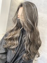 リア 近鉄八尾店(Lia)&nbsp;コントラストハイライト￥ホワイトベージュ