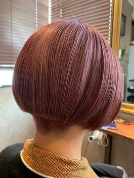 ネウィサリュー 立川(newi saLyu) くすみピンク/ピンクグラデーション/ニュアンスカラー/韓国風