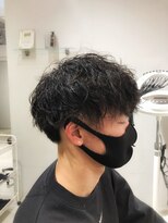 ギブ(give)&nbsp;メンズ×パーマ