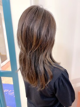 リアン(Lian) 【パーマ】レイヤーウルフのデジタルパーマスタイル