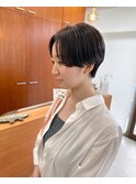 コンパクト センターパート ショート