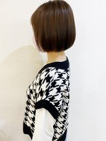 モリオ フロム ロンドン 成増店&nbsp;【morio成増/玉井】ボブ　ナチュラルブラウン