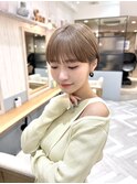 韓国ヘア/前髪×ブリーチなし韓国ヘア[新宿]