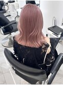 【LANTERDIT】ケアブリーチ ホワイトピンクカラー レイヤー 20代