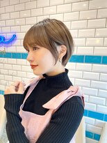 シー バイ ロンド 新宿(Sea by Lond)&nbsp;ココアブラウンマッシュコンパクトショートボブ