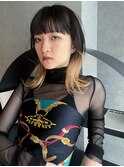 ツートンカラー×ブラック&ブランドカラー【本多身和子】