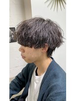 エルオム(EL.HOMME)&nbsp;【RYUYA】襟足マッシュウルフ×ツイスパパーマ