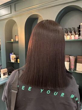 チャンチ(chanch) 【お客様style】ダークパープル/バイオレット/暗髪