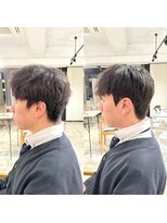 ザ オーダー(THE ORDER)&nbsp;韓国式ダウンパーマメンズダウンパーマ韓国マッシュヘア