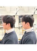 韓国式ダウンパーマメンズダウンパーマ韓国マッシュヘア
