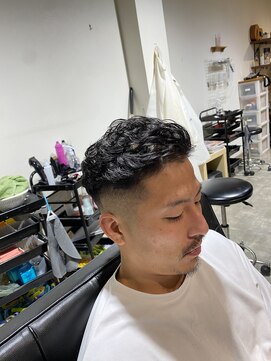 ヘアーシェルターフォーメン(Hair Shelter for men) ショートパーマ