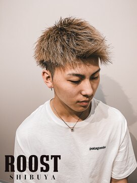 ルースト 渋谷店(ROOST) ミルクティーベージュ/ベリーショート/スパイキーショート