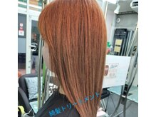 綺髪トリートメント工程は縮毛矯正と同じボリュームダウン