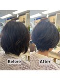 髪のお悩み自信に変えるショート