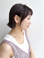 トルネード(TORNADO) 大人ミニボブ短め前髪あり面長丸顔エラ張り絶壁K20240823