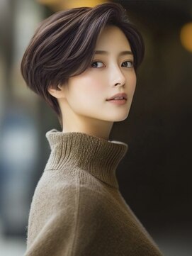 アルトリスト(Altruist Aging×HAIR&SPA) ★ダークアッシュ大人ガーリーボブ着物似合わせカット/髪質改善