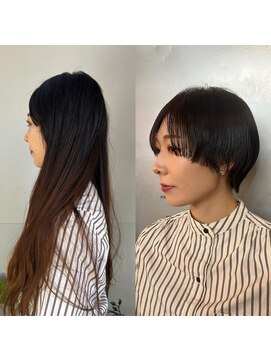 ステップボーンカット トーキョー(STEP BONE CUT TOKYO) 【ステップボーンカット 】ばっさりイメチェンビフォーアフター