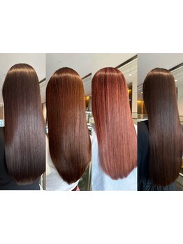 まるでシルクのような、思わず触りたくなる艶髪へ＊理想の質感へと導く《BAROQUE》で体験いただけます◎