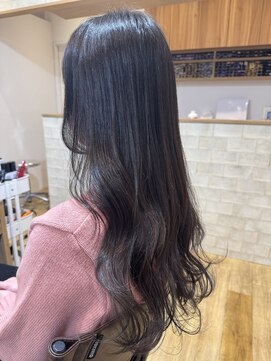 ソッリーソ ヘア(sorriso hair) 暗めカラー×チャコールアッシュ