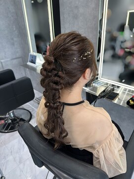 シーエスメイドバイシャチュー 栄店(CS made by SHACHU) あみおろしヘアセット