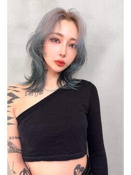 ロンド ラマ 岐阜(Lond bla-ma) 成人式はダブルカラー、インナーカラー♪