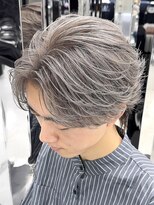 メンズヘアセンス 渋谷(MEN'S HAIR SENSE)&nbsp;フェザーショート/刈り上げセンターパート/フェザーパーマ