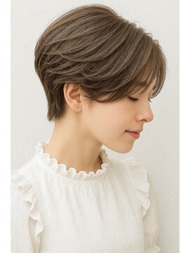 アンルポン 梅田(un le pont) 【アンルポン梅田】大人可愛い♪小顔丸みショート♪