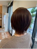 ウルフショート/ダークカラー/くびれショート