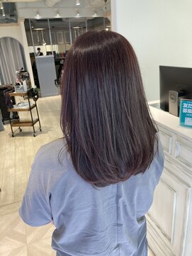 シェノン 赤羽店(CHAINON) 大人女性に人気パープルブラウンで艶髪へ赤羽埼京線